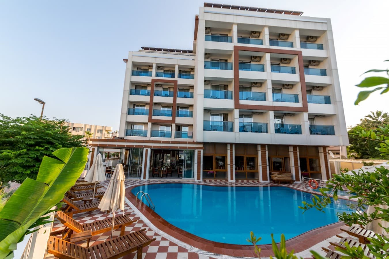 Ketenci Hotel Marmaris — pool and Mediterranean view